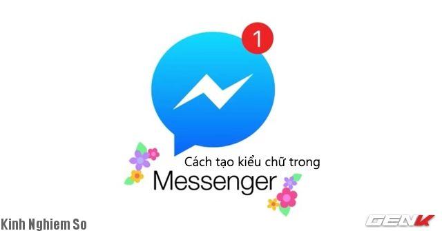 Cách viết chữ trên Facebook Messenger