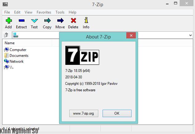 Download phần mềm giải nén 7 Zip Portable miễn phí mới nhất