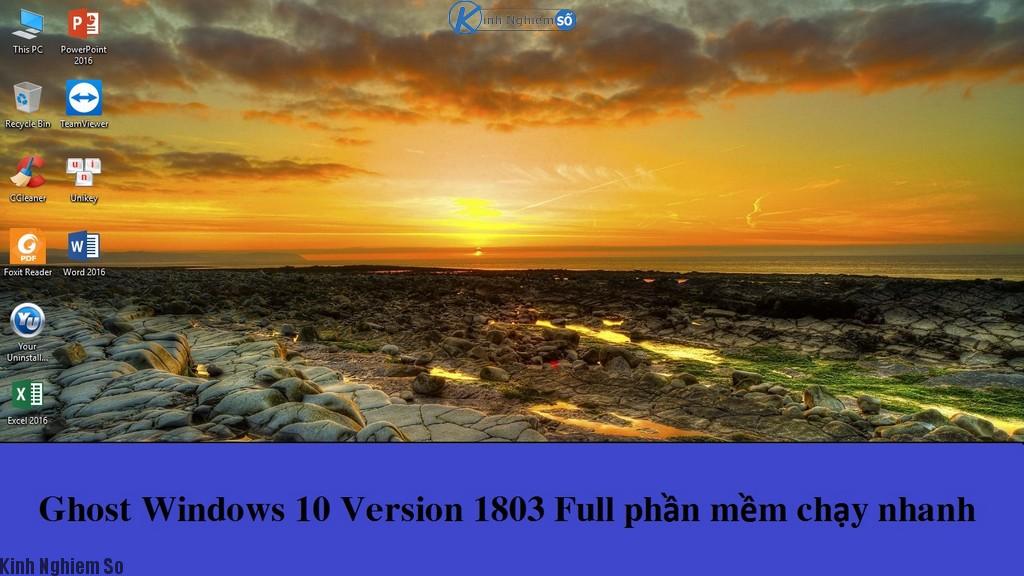 Link tải Ghost Windows 10 Version 1803