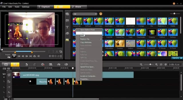 Phần mềm tạo video từ ảnh Corel VideoStudio