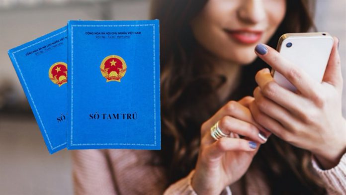 Đăng ký tạm trú tạm vắng online