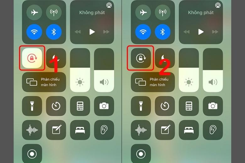Bật xoay màn hình iPhone