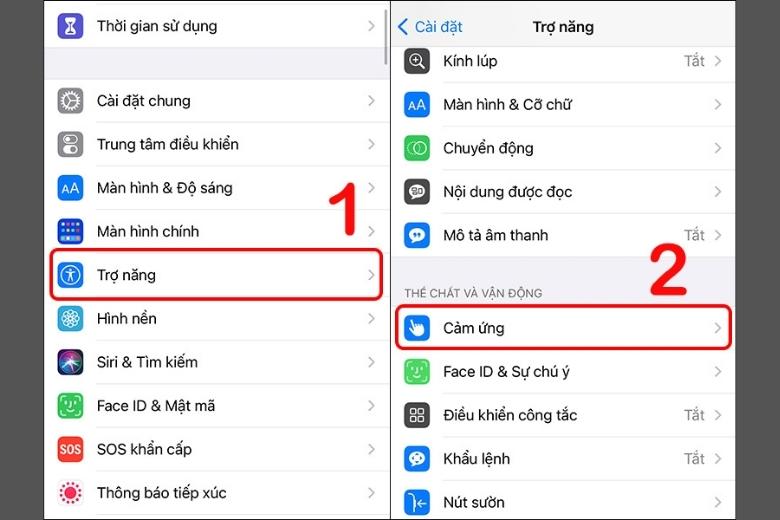 Cách xoay màn hình iPhone bằng nút Home ảo