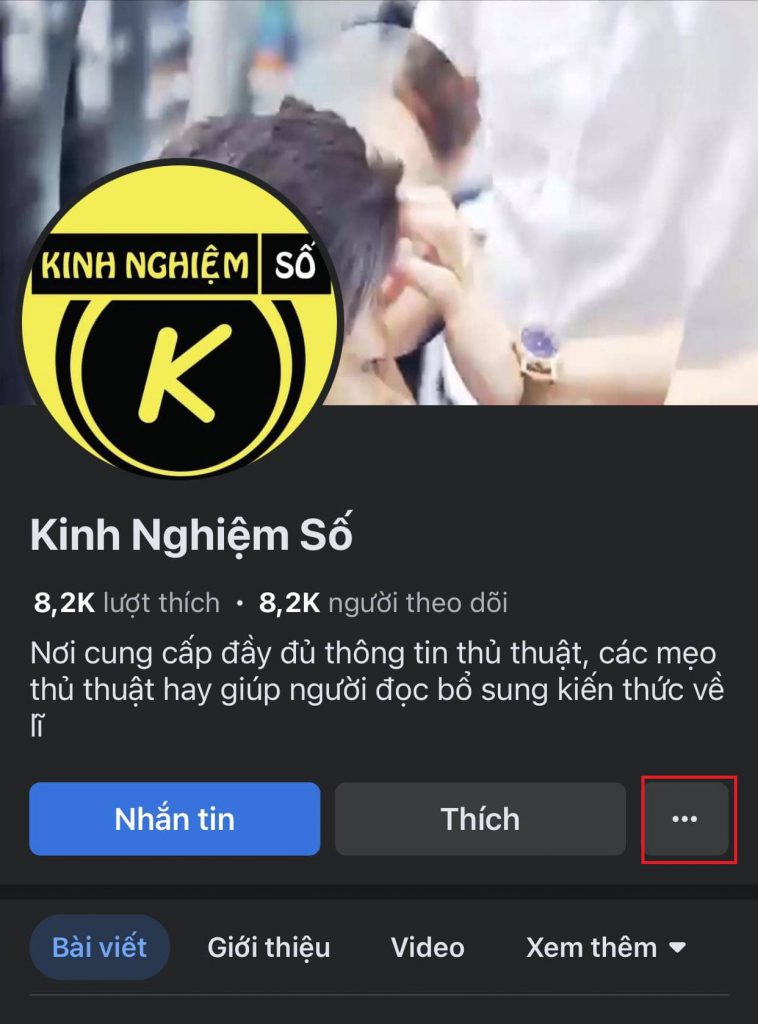 Cách lấy link Fanpage