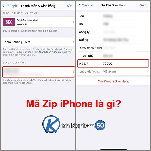 Mã Zip iPhone là gì?