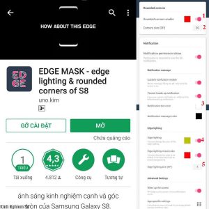 Chỉ dẫn thay đổi màu ánh sáng phần cạnh cong Galaxy S8 hình ảnh 1 Cách đổi màu ánh sáng phần cạnh cong Galaxy S8