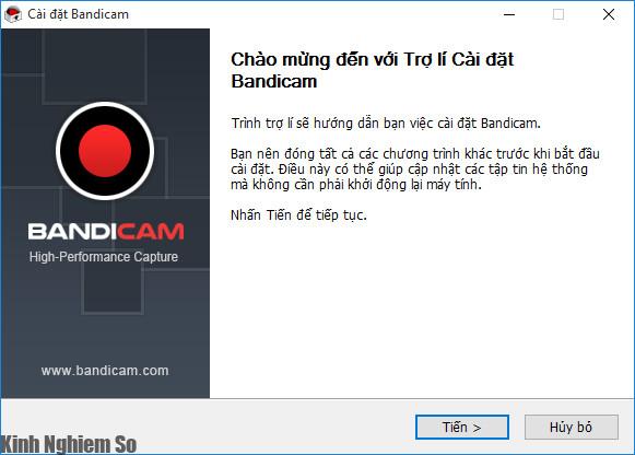 Cài đặt phần mềm Bandicam Full mới nhất Cài đặt phần mềm Bandicam Full mới nhất