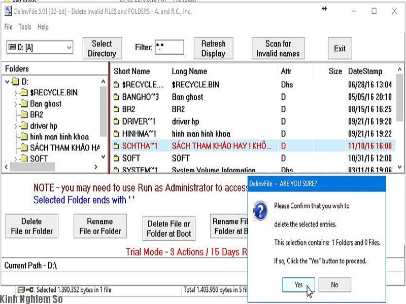 Có khá nhiều nguyên nhân khiến bạn không xóa được file ảnh 1 Có khá nhiều nguyên nhân khiến bạn không xóa được file ảnh 1