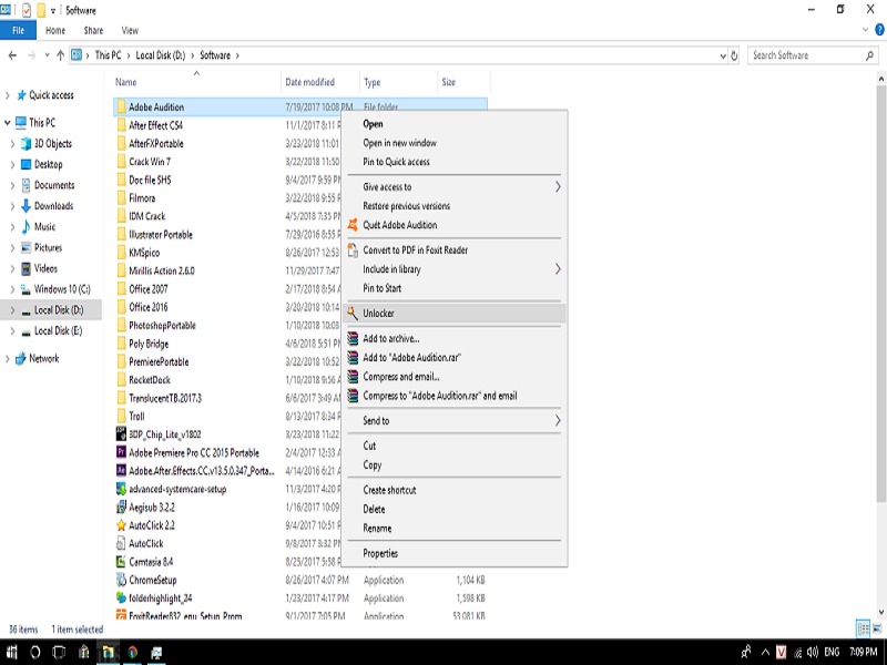 Phần mềm xóa file unclocker sở hữu nhiều tiện ích ảnh 3 Phần mềm xóa file unclocker sở hữu nhiều tiện ích ảnh 3