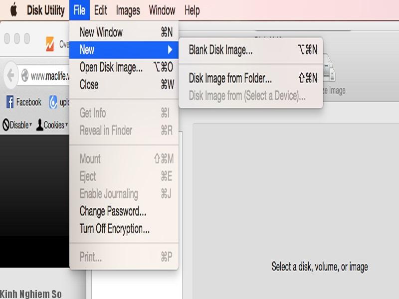 Giao diện đặt mật khẩu cho folder mac bằng Disk Utility