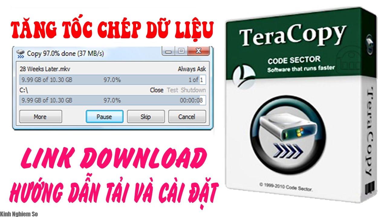 Top các phần mềm tăng tốc độ sao chép dữ liệu tốt nhất hiện nay hình 2 Tăng tốc độ sao chép file