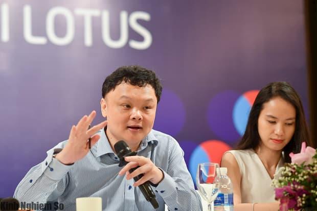 Ông Nguyễn Thế Tân - Tổng Giám đốc VCCorp. Ra mắt MXH Lotus