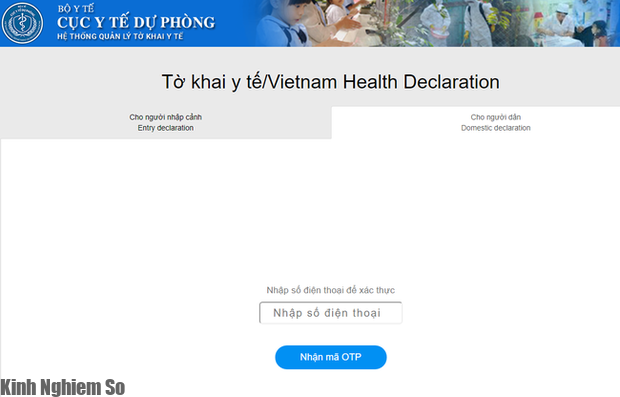 khai báo thông tin Y tế trực tuyến chống Covid-19 hình 1 Khai báo thông tin Y tế chống Virus Corona