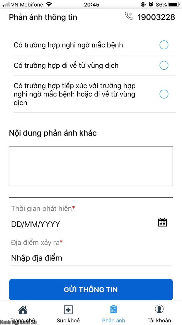 Khai báo thông tin Y tế chống Covid-19 qua App NCOVI hình 8 Tự giác khai báo thông tin Y tế phòng chống Covid-19