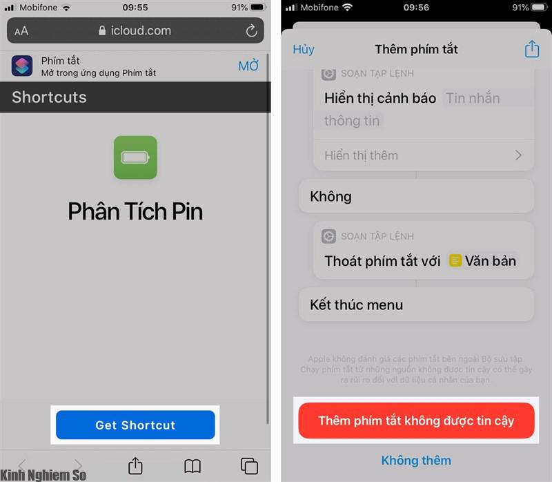 Cách kiểm tra xem số lần sạc pin iPhone