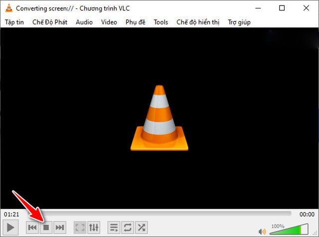 Cách quay màn hình máy tính bằng VLC