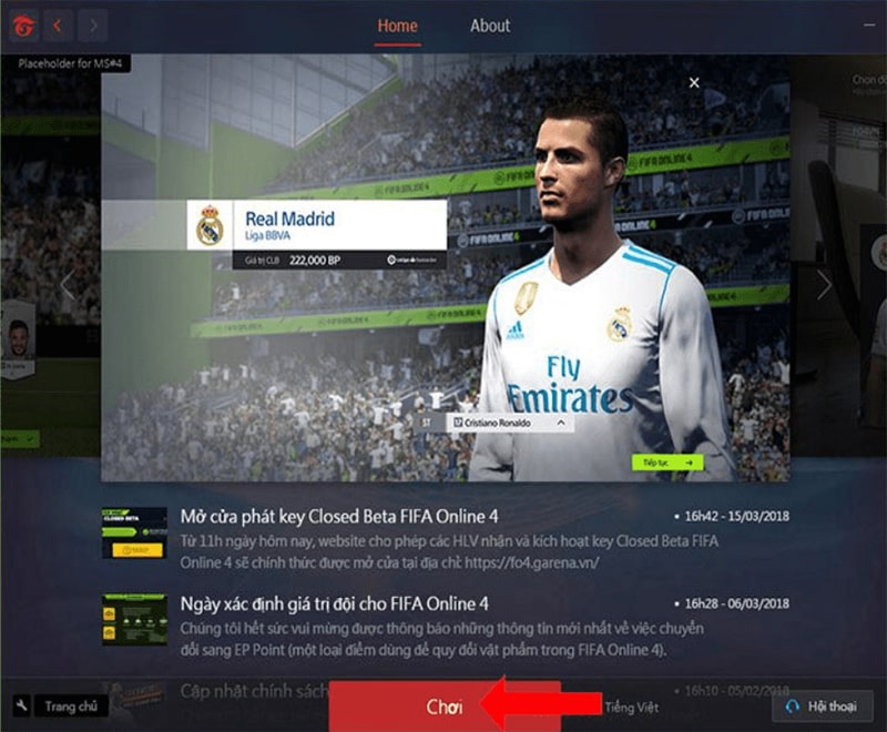Lỗi FIFA Online 4