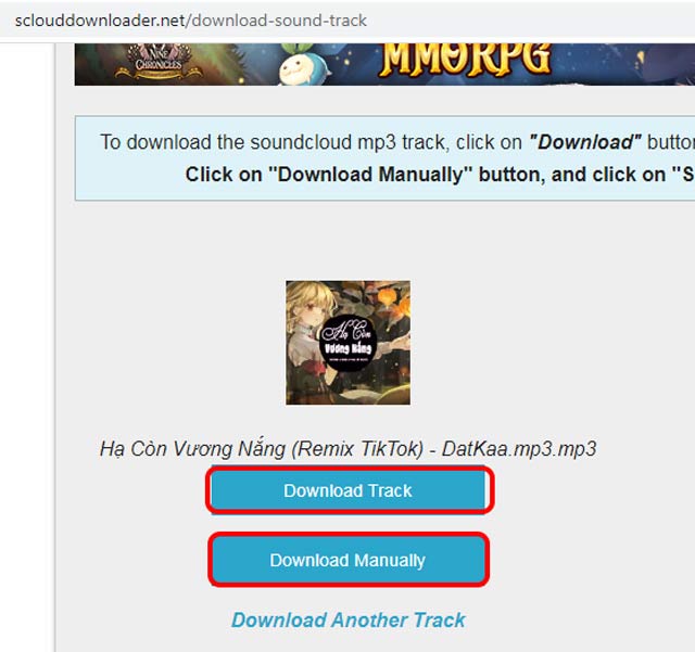Cách tải nhạc trên Soundcloud bằng SoundCloud Downloader