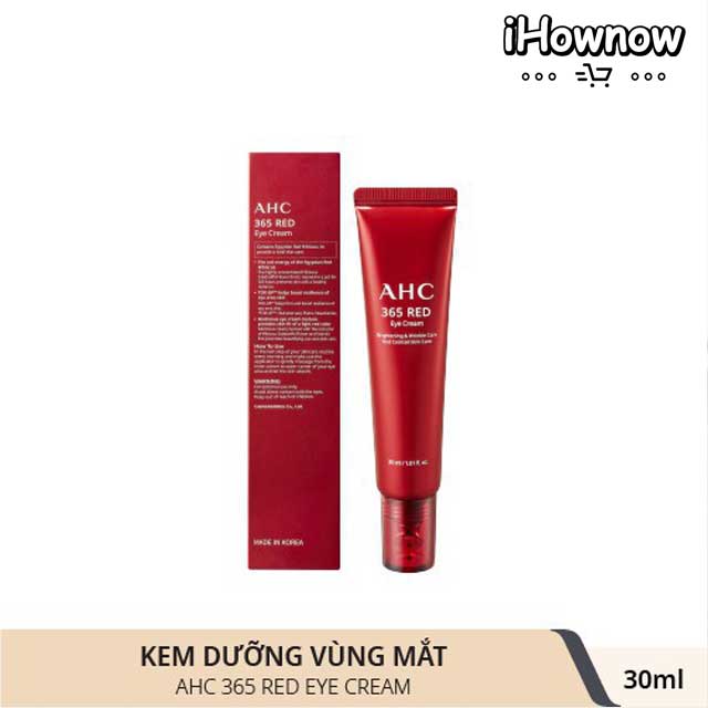 Kem dưỡng chống lão hóa vùng mắt AHC 365 Red Eye Cream