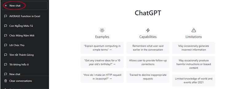 Cách dùng ChatGPT