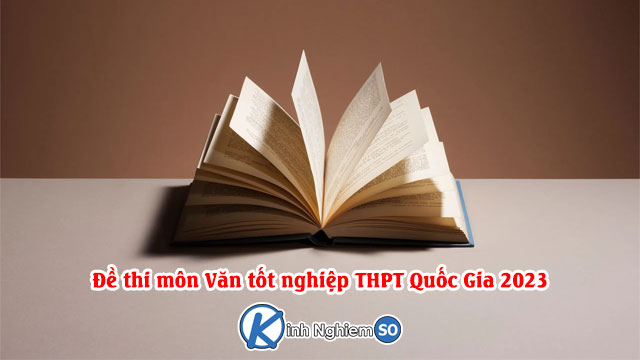 Đề thi môn Văn tốt nghiệp THPT Quốc Gia 2023