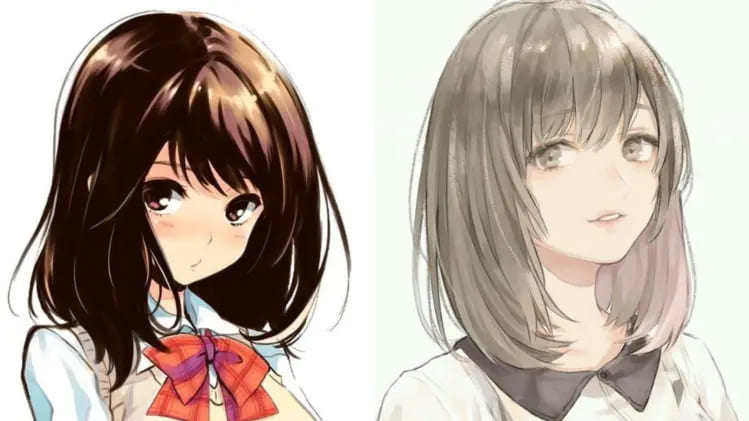 Kiểu tóc Anime nữ Layer cắt ngắn