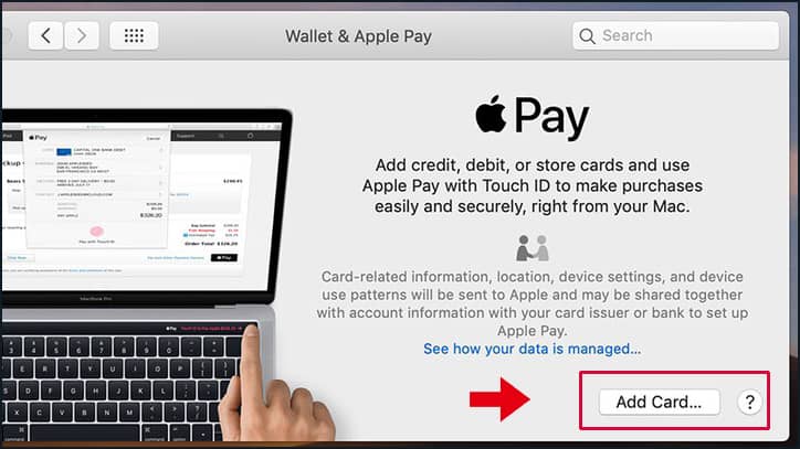 Cách thiết lập Apple Pay trên iMac