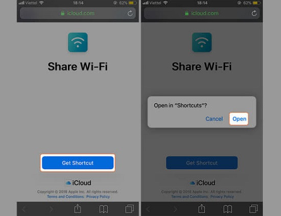 Cách tạo mã QR WiFi trên iPhone